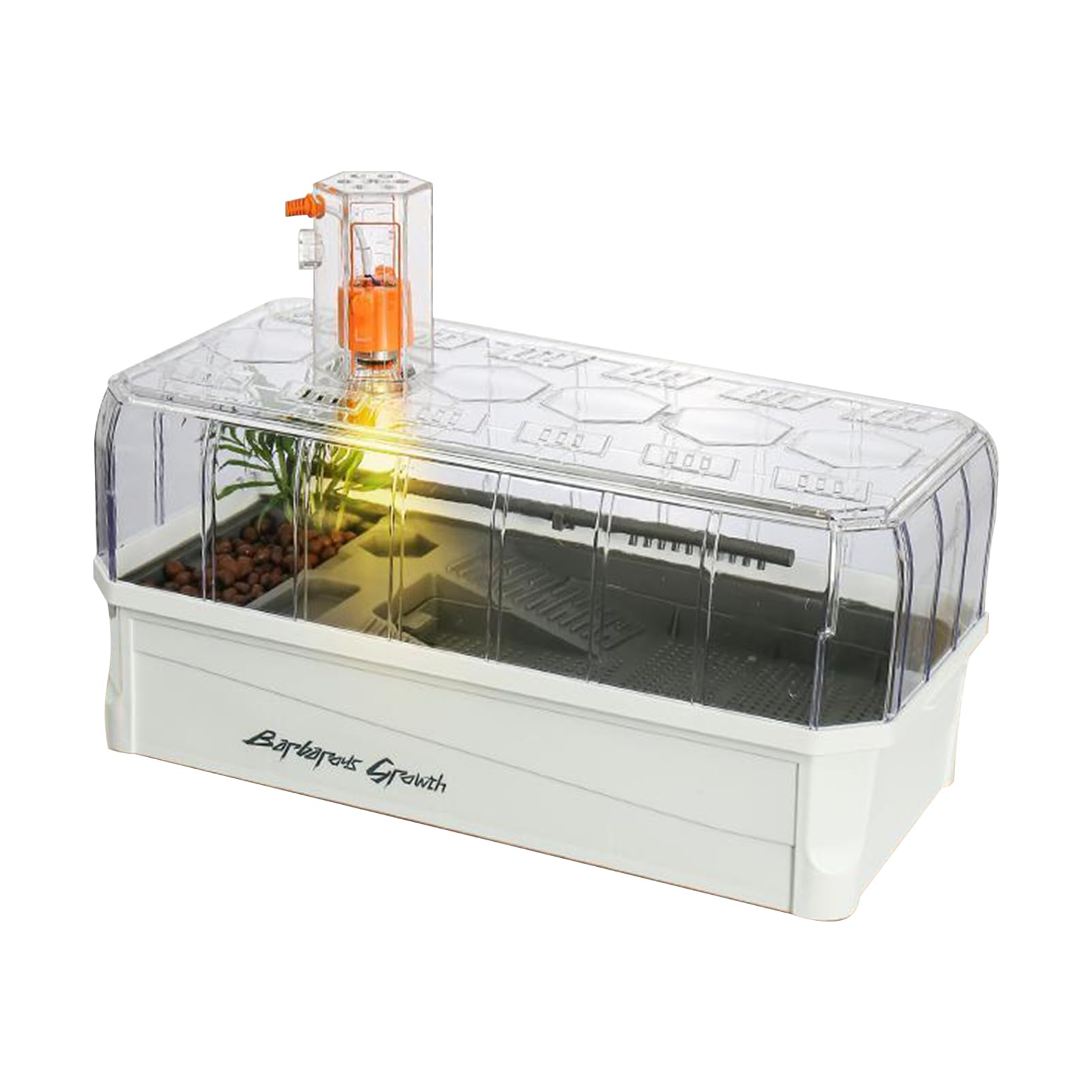 Terrario para Tortugas Terrario de Reptiles Acuario Tortuga Set Completo con Filtro de Agua para Ducha Fácil de Cambiar y Limpiar para Tortugas Juveniles Reptiles White Large