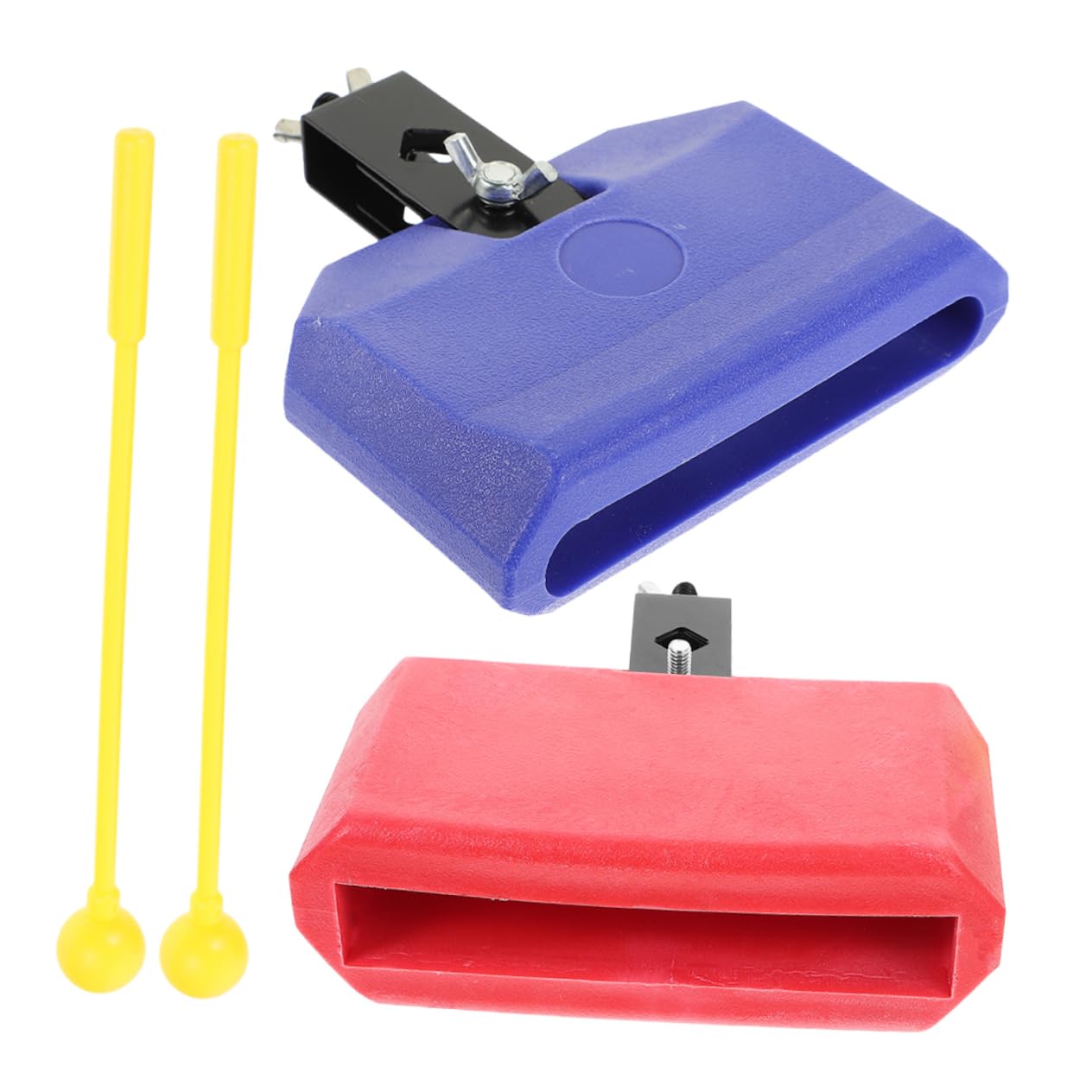 2ensembles Baguettes Pour Batterie Kit De Percussion Avec Cloche De Vache Pédale Accessoire Pour Musicien Débutant