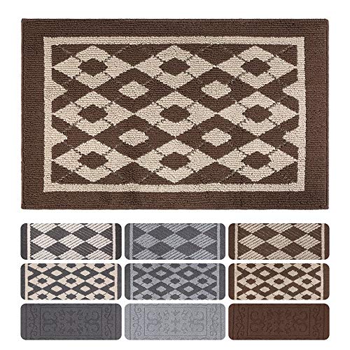 Indoor Doormat Front Door Mat Non Slip Rubber Backing Super Absorbent Mud