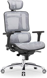 MKXF Silla ergonómica para computadora, Silla de Oficina cómoda para el hogar, Silla de Jefe, Respaldo Multifuncional para Cintura