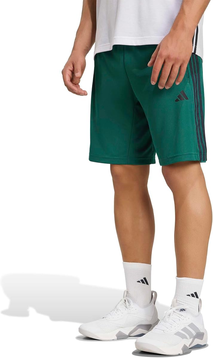 adidas Workout Essentials Base 3-Stripes Pique Shorts