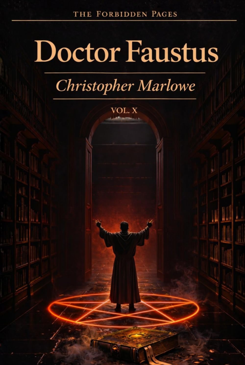 Doctor Faustus: Dual Text Collector's Edition (Forbidden Pages, Vol. X): The First Bargain | Gothic Masterpiece of Knowledge and Damnation: Two ... desire remains. Midnight keeps its promise