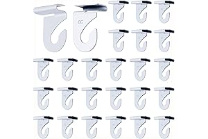 20 Pairs Drop Ceiling Hooks for Hanging Classroom