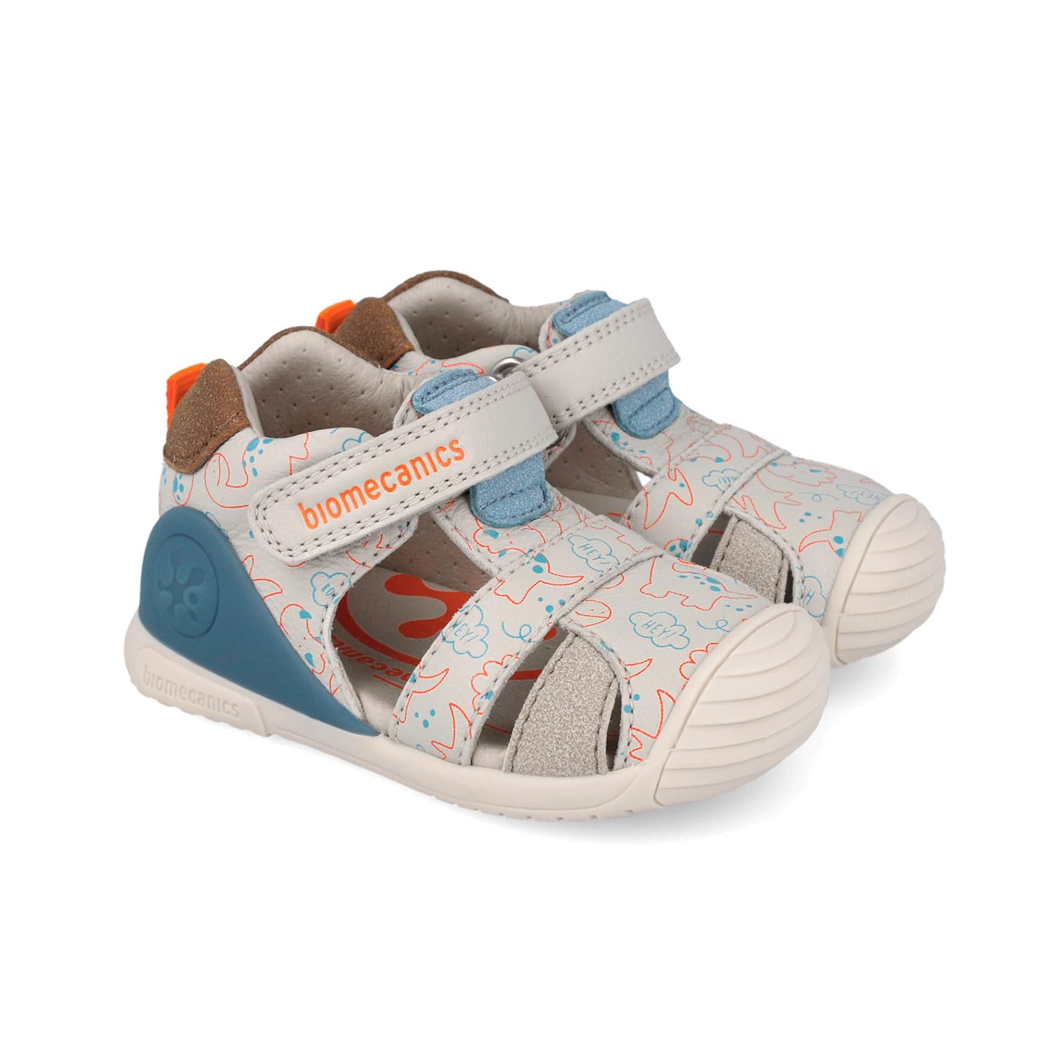 Biomecanics Sandalias con Estampado Azules Infantil