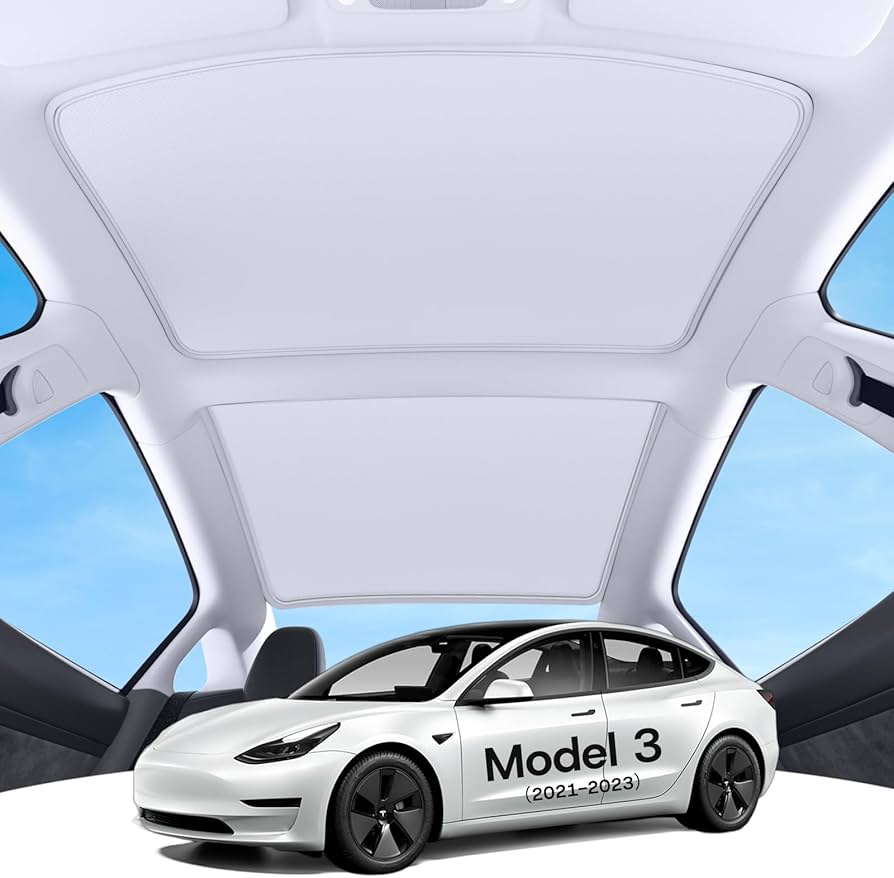 Amazon.com: SUMK Sunshade Roof for Tesla Model 3 2023 2022 2021 Amazon.com: SUMK Sunshade Roof for Tesla Model 3 2023 2022 2021