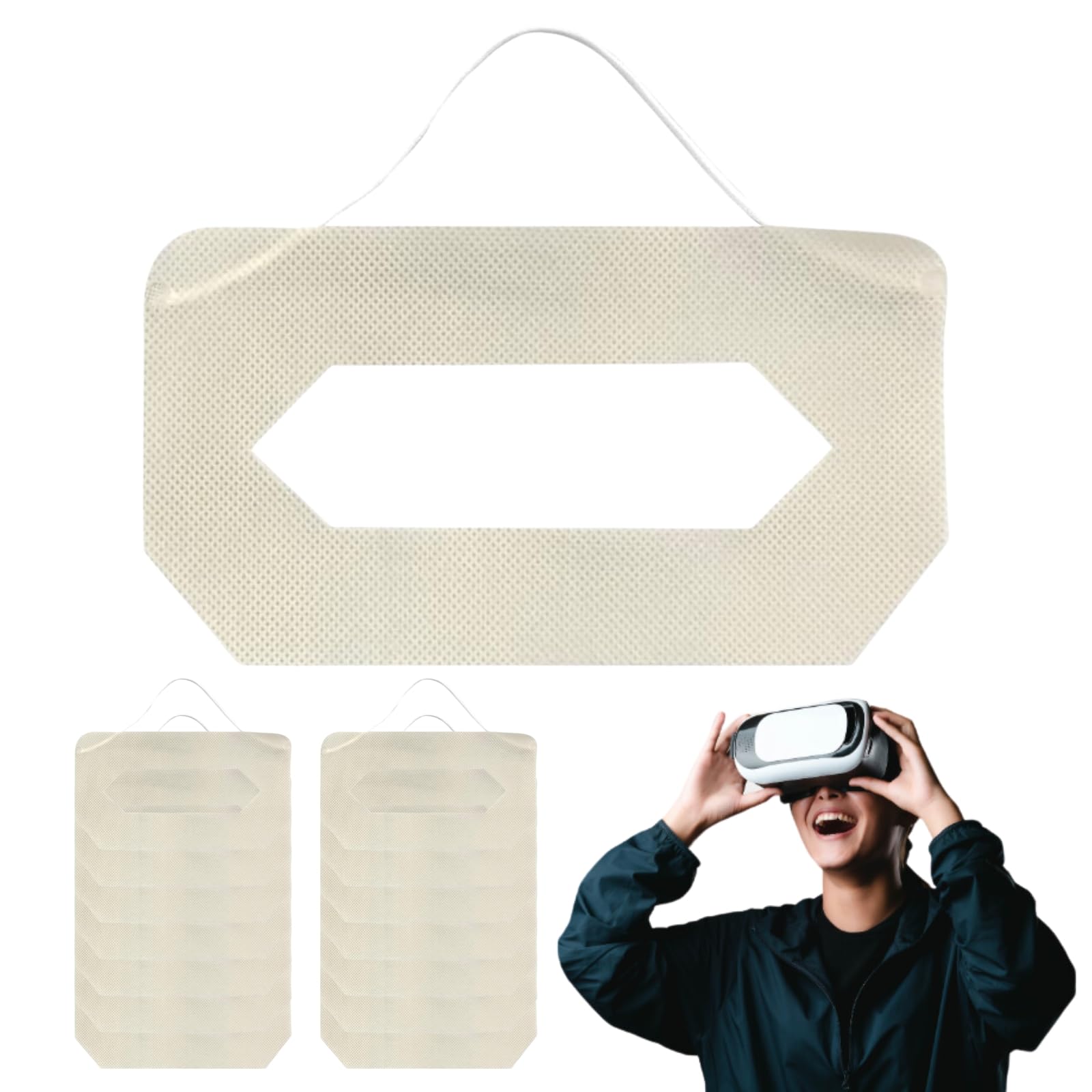 Amazon.co.jp: [三和] ヘッドマウントディスプレイ用保護シート VR体験