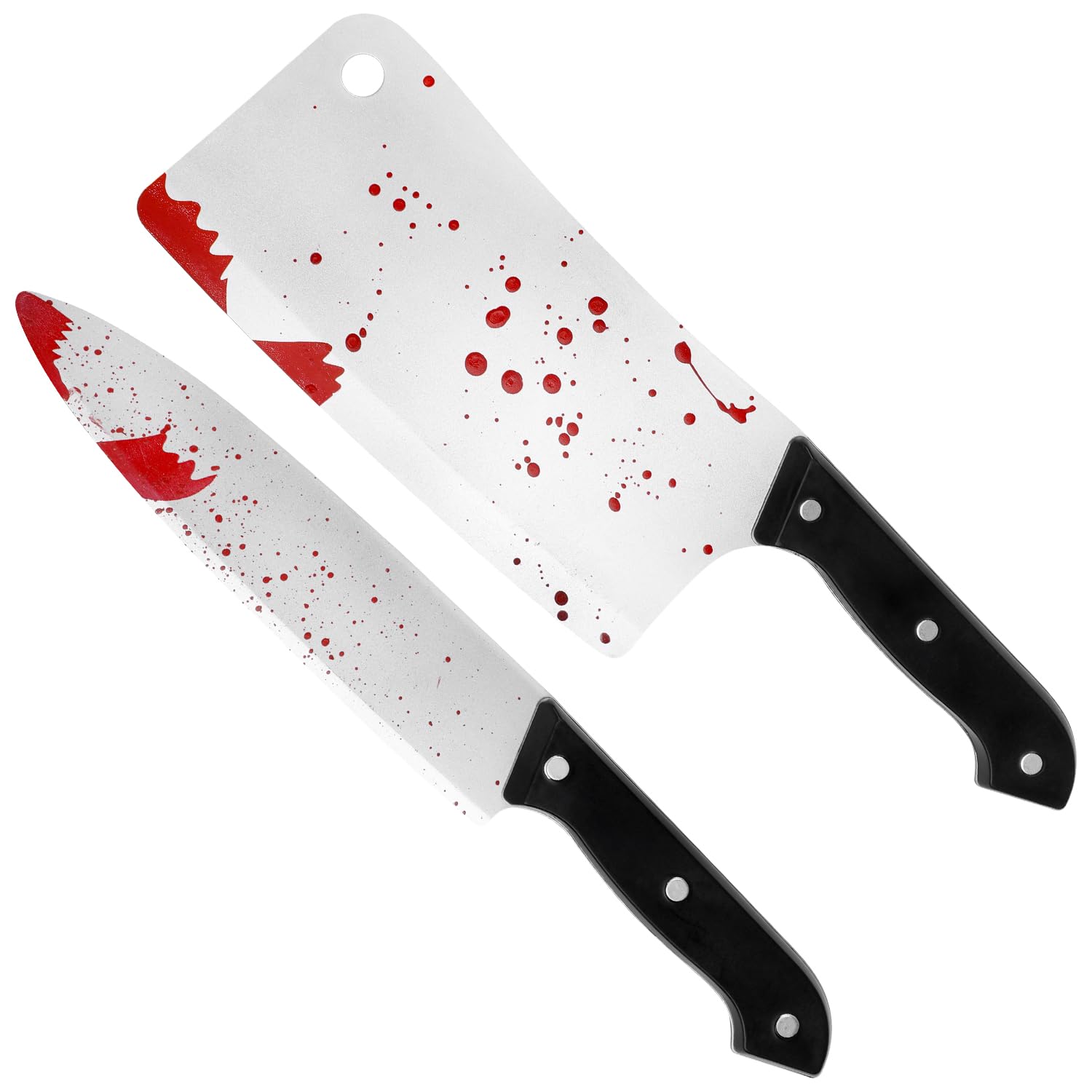 6 Paia Orecchini con Coltello Insanguinato di Halloween Orecchini