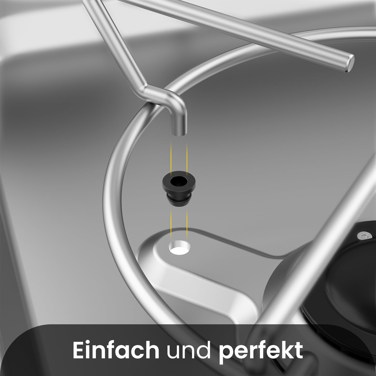 Accessoire Camping-car Dometic Pieds En Caoutchouc Pour Camping-Car - 24 Pièces Capuchons Protection 5mm Pour Dometic, Smev, Thetford - Résistant 260°C Caoutchouc Support 5mm