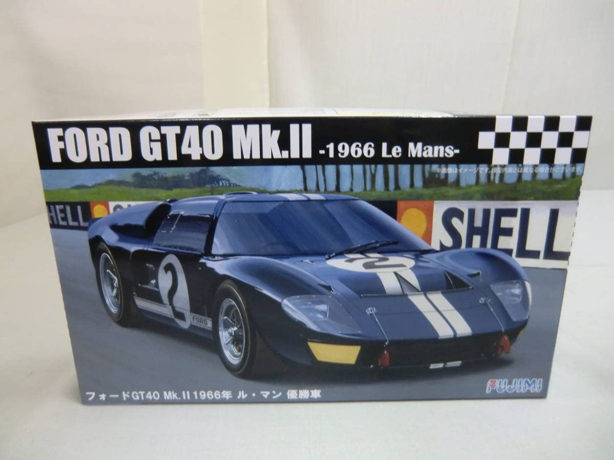 Amazon.co.jp: 1：24 フォードGT40 MK．Ⅱー1966 Le 