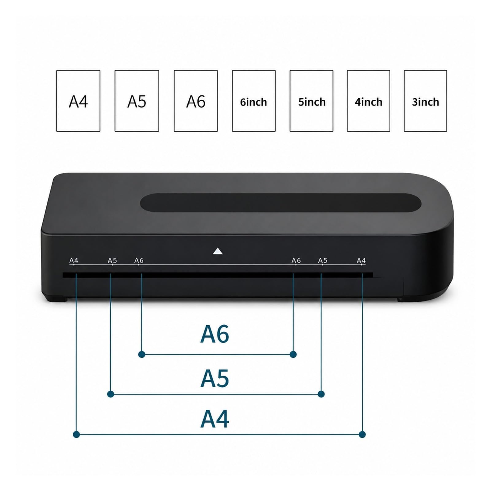 Laminator, Biurowa Maszyna Do Laminowania Na Gorąco I Zimno A4/A5/A6 do domu i biura