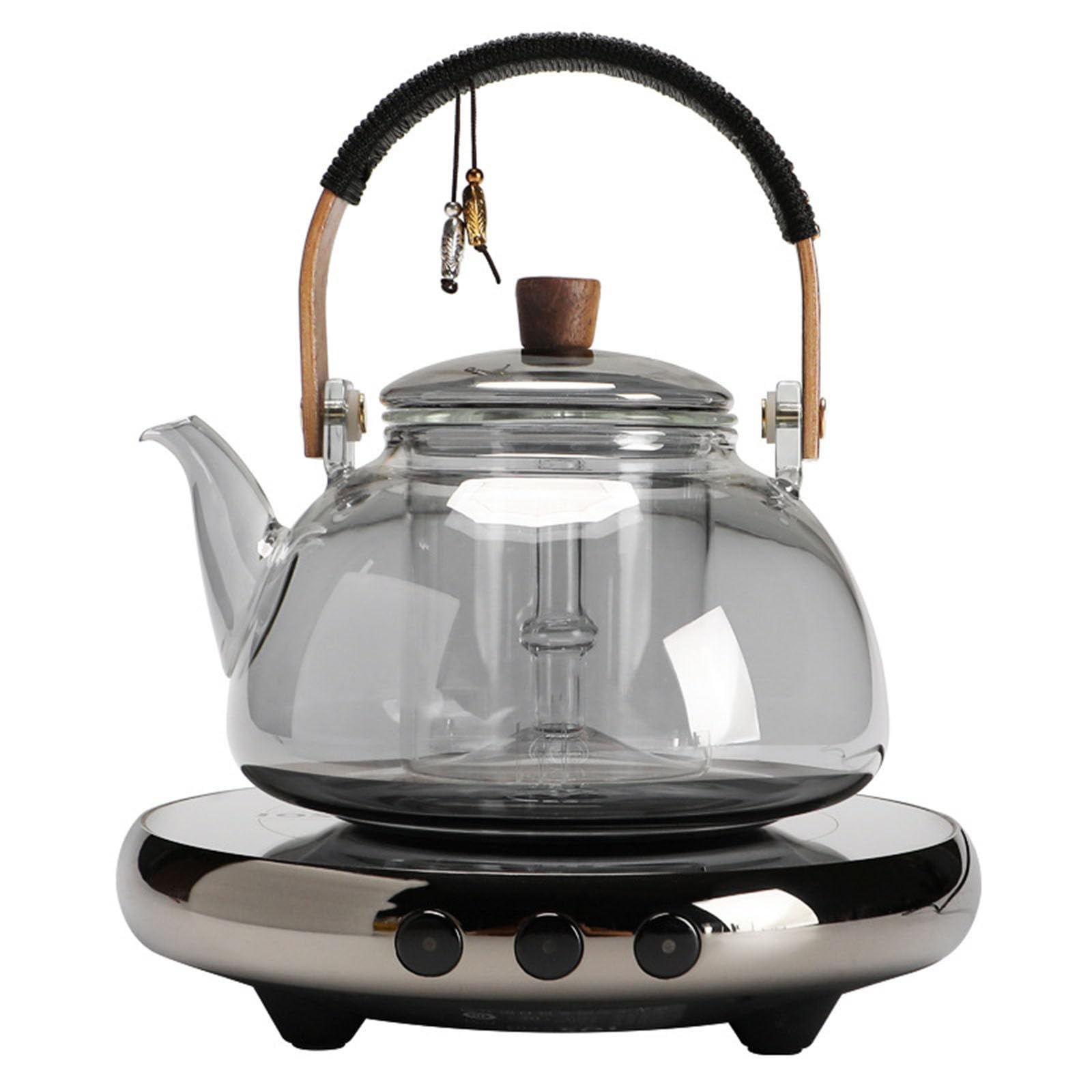 Poêle à thé électrique avec arrêt automatique pour éviter la surchauffe