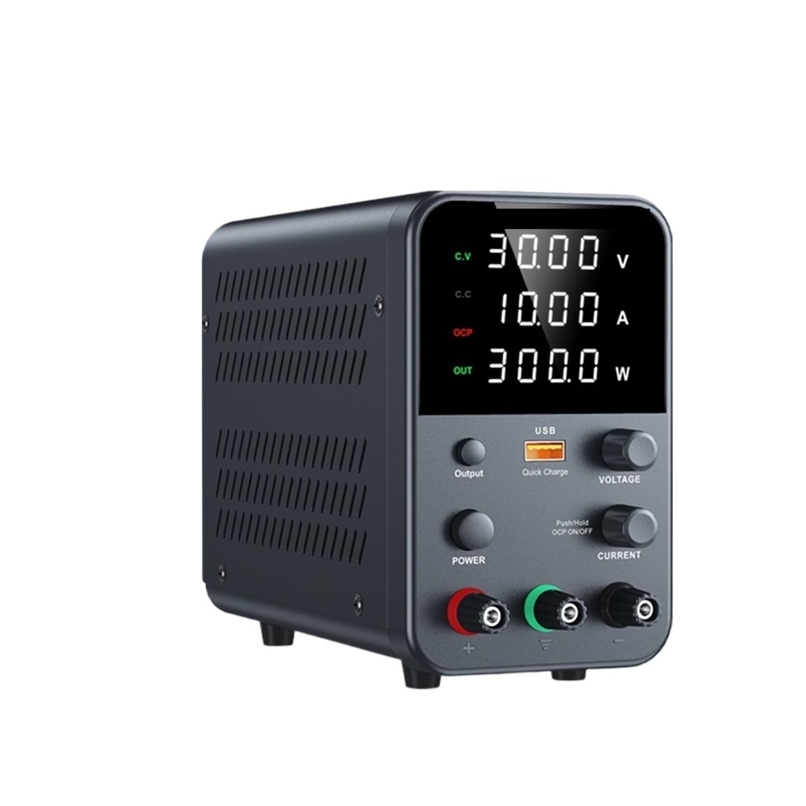 alimentación CC digital Fuente de alimentación de CC ajustable 30 V 10 A 60 V 5 A Fuente de alimentación de banco de laboratorio Alarma de cortocircuito OCP Salida de una tecla(TPS605 60V 5A)