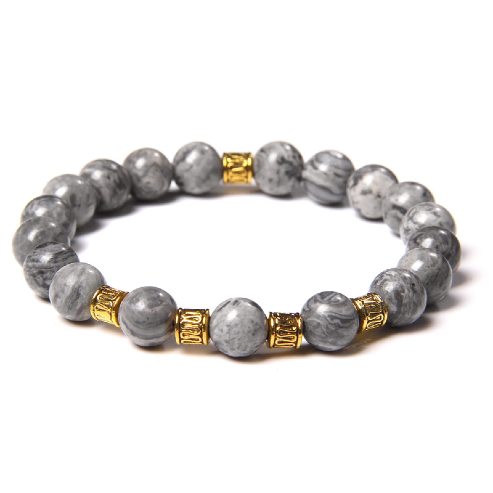 Bracelets en perles d'agates et pierre naturelle elastique a offrir - 7