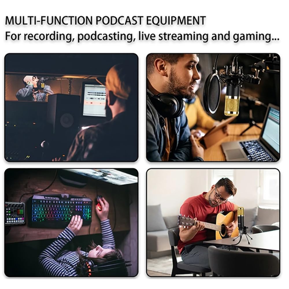 Mini Tablero Mezclador De Sonido Con Bluetooth Cantilever,Con 8 Modos,12 Tonos Eléctricos,4 Cambios De Sonido,16 Efectos De Sonido,Tarjeta De Sonido Para Transmisión En Vivo,Combo1