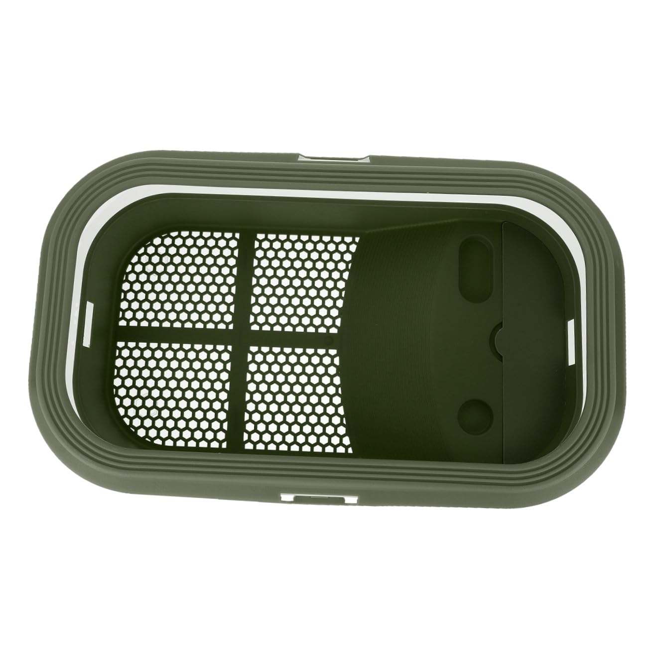 Aquarium pour Tortue avec Terrasse, Grand Modèle en Plastique Vert | Changement D’eau Intégré, Usage Simple et Nettoyage Facile, Design Créatif pour Reptile