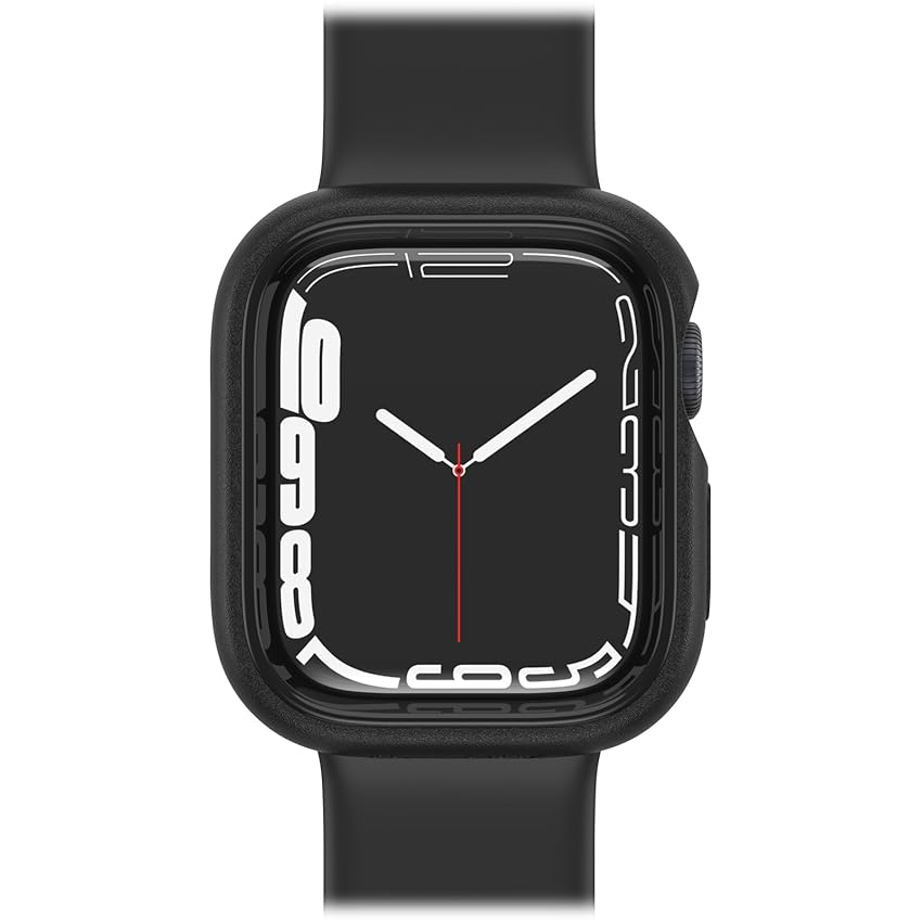 OtterBox Bumper Apple Watch Series 8/7-41mm, antichock e cadute, sottile e protettivo per schermo e bordi dell' Apple Watch, Nero
