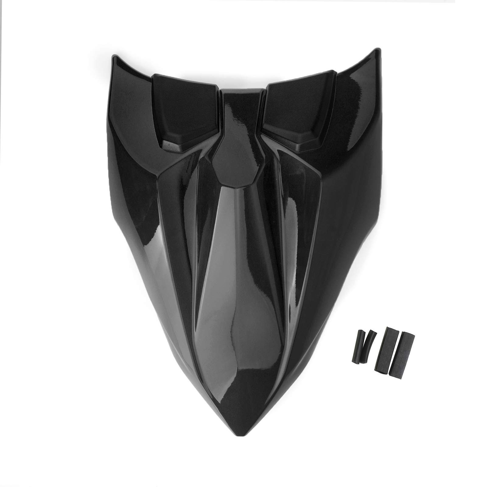 Topteng Motorcycle Rear Seat Fairing Cover Cowl Apto para Kawasaki Z650 Ninja 650 17-23 Black