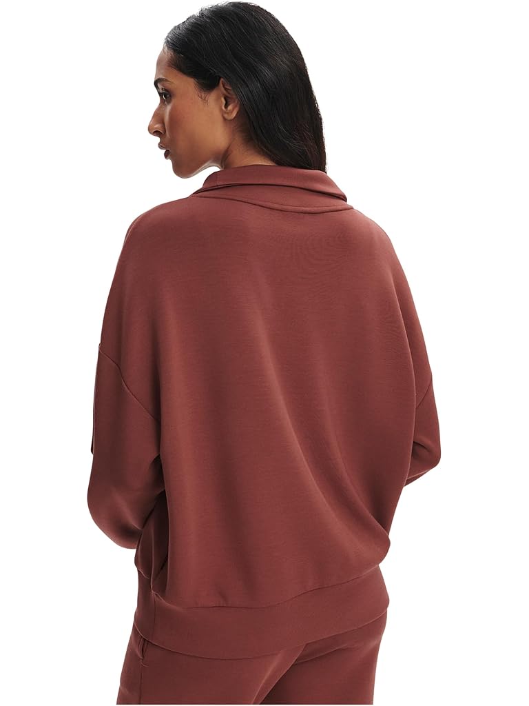 Brown Varley Hawley 1/2 Zip Sweat