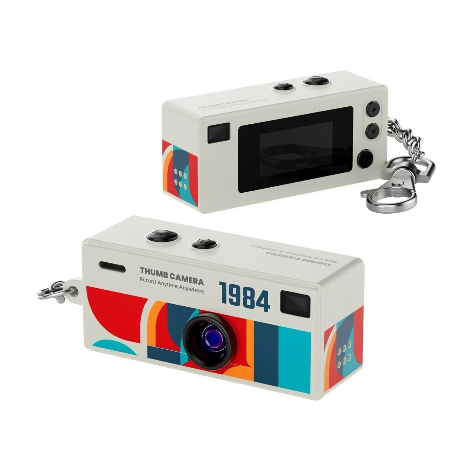 720P/1080P Retro Thumb Keychain Mini Action Camera, 0.96 Inch Screen Portable Video Camcorder Support Memory Card Recorder-picture-28