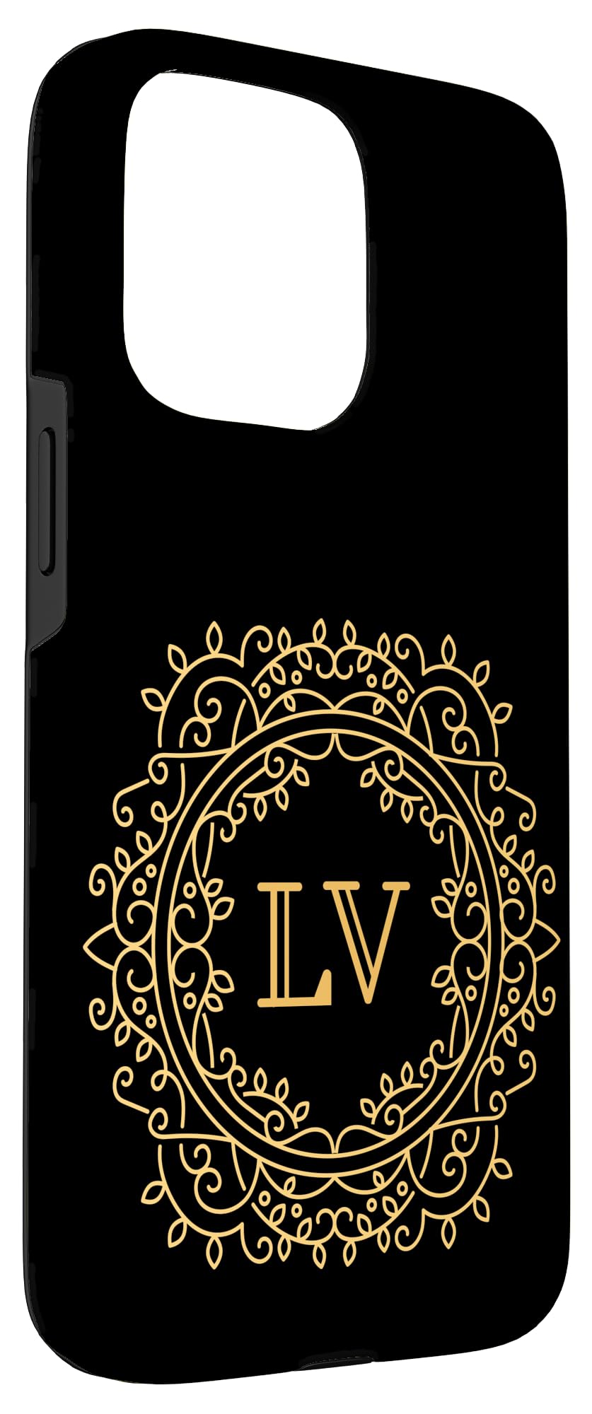 Louis Vuitton iPhone15promaxケース モノグラム Amazon.com: LV Monogram Elegant Floral Luxury Letter LV Initials