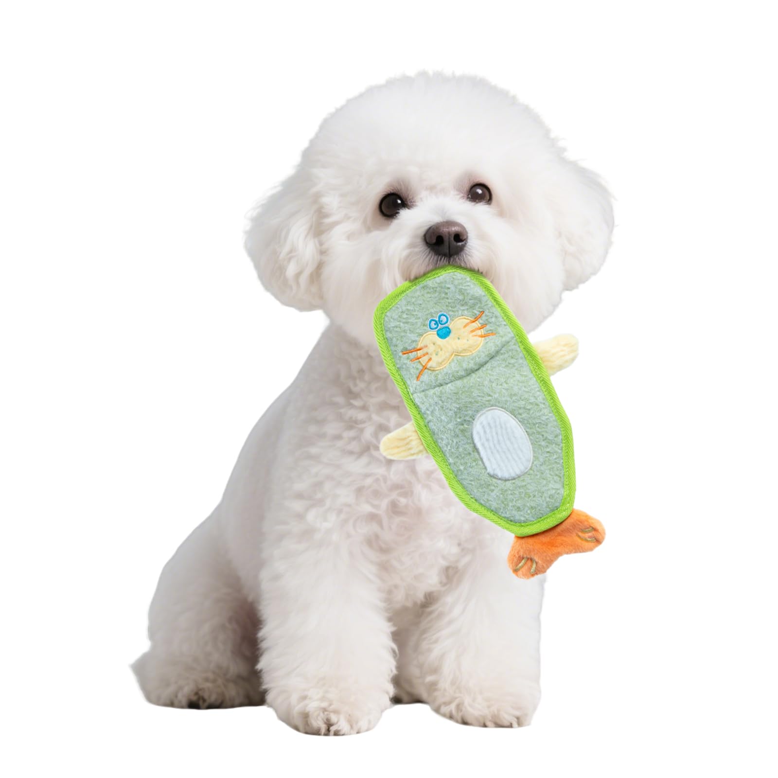 Jouet à mâcher pour chien nettoyage des dents peluche résistante animaux marins