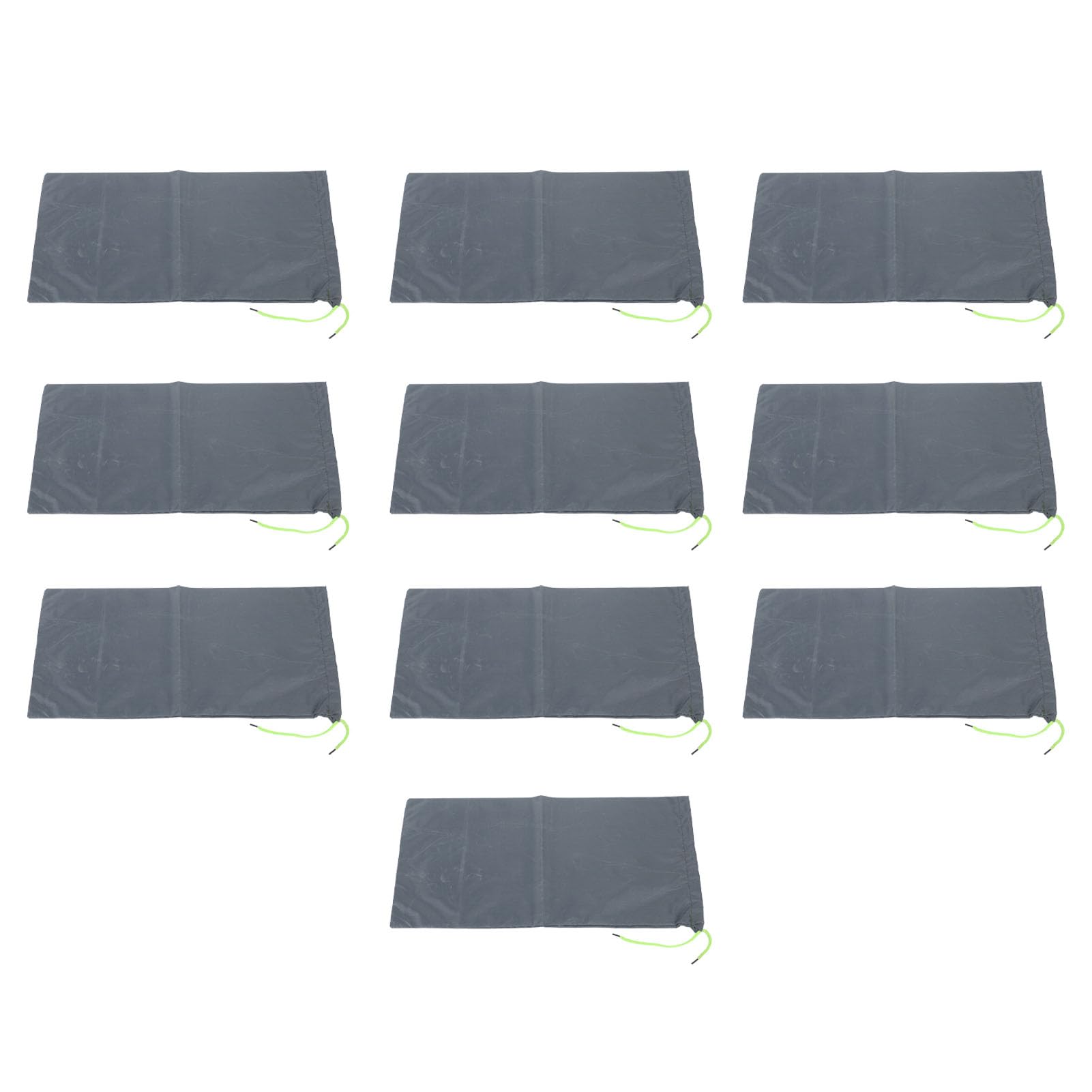 Sacos de Arena de Lona, ​​Bolsas de Arena de Protección contra Inundaciones de Lona Engrosada, Bolsas de Arena con Barrera de Agua contra Inundaciones, Bolsas de Arena (Gris)