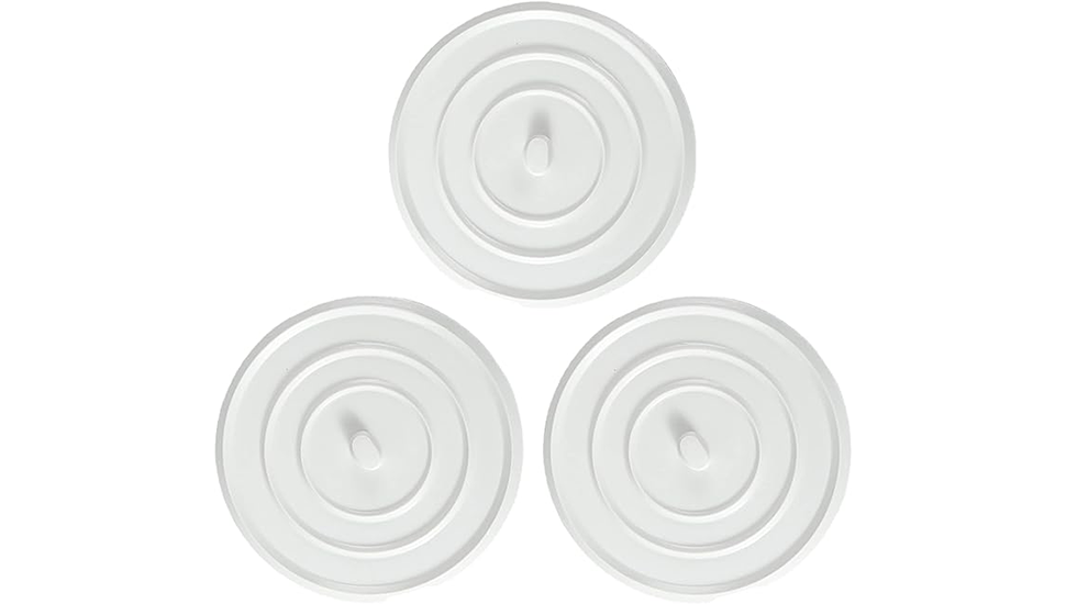 3 Tapones universales de silicona para desagüe 4.5 pulgadas miniatura 7