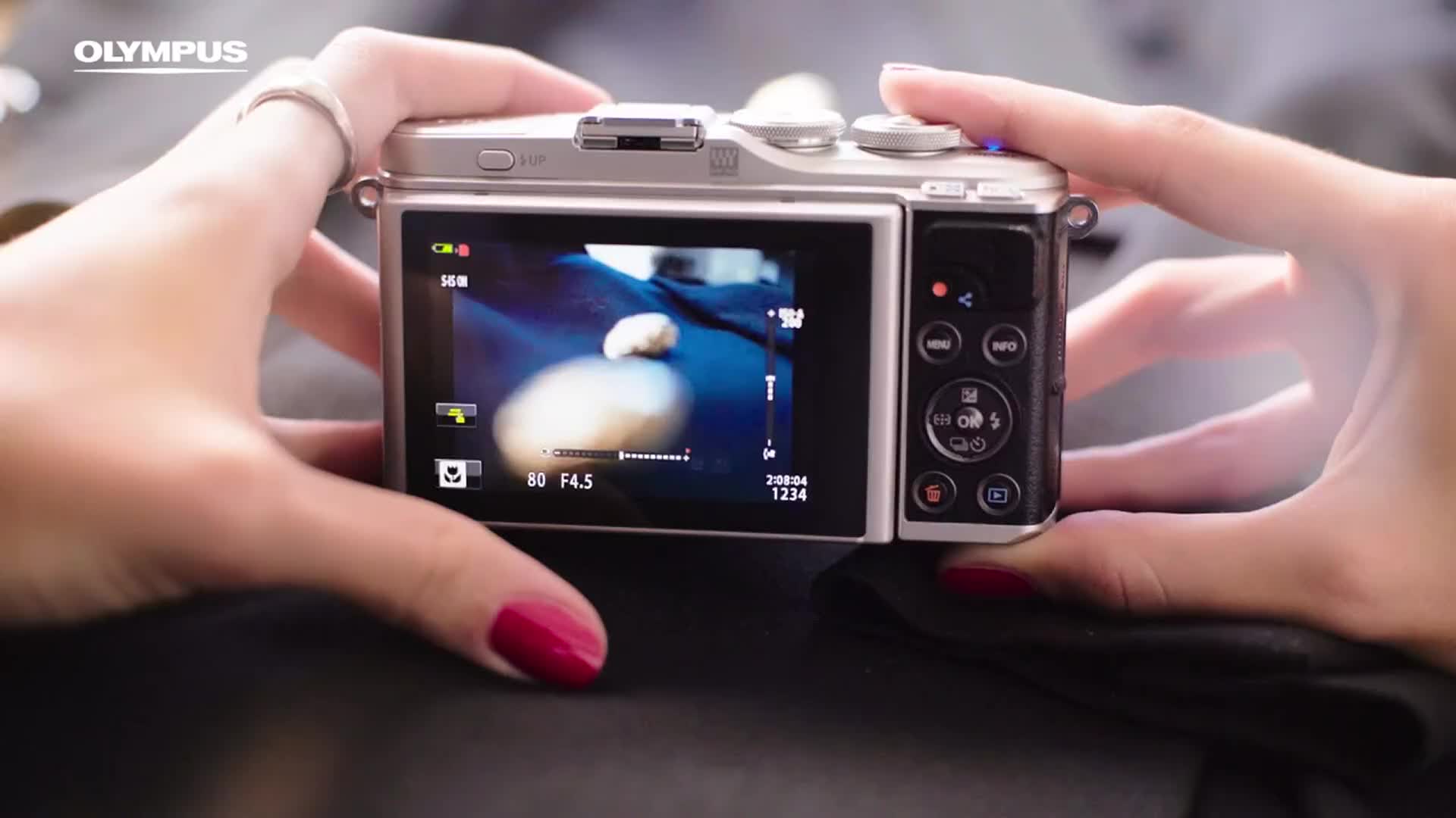 Olympus PEN E-PL9 Marron/Argent Appareil photo avec Objectif 14-42