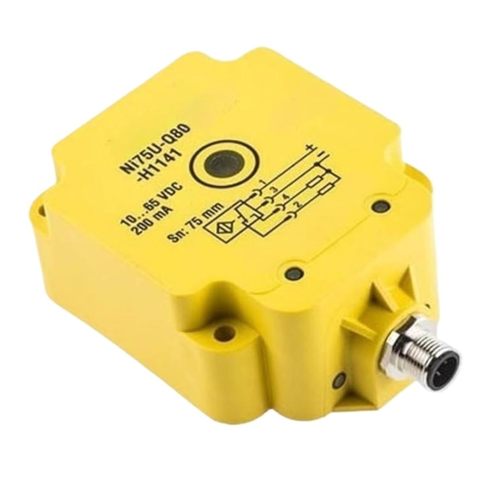 Sdmzjuephxc One Color 1Pcs Proximity Switch Ni75u-Q80-An6x2-H1141 Inductive Sensor Switch For Industrial Automation Production Lines
