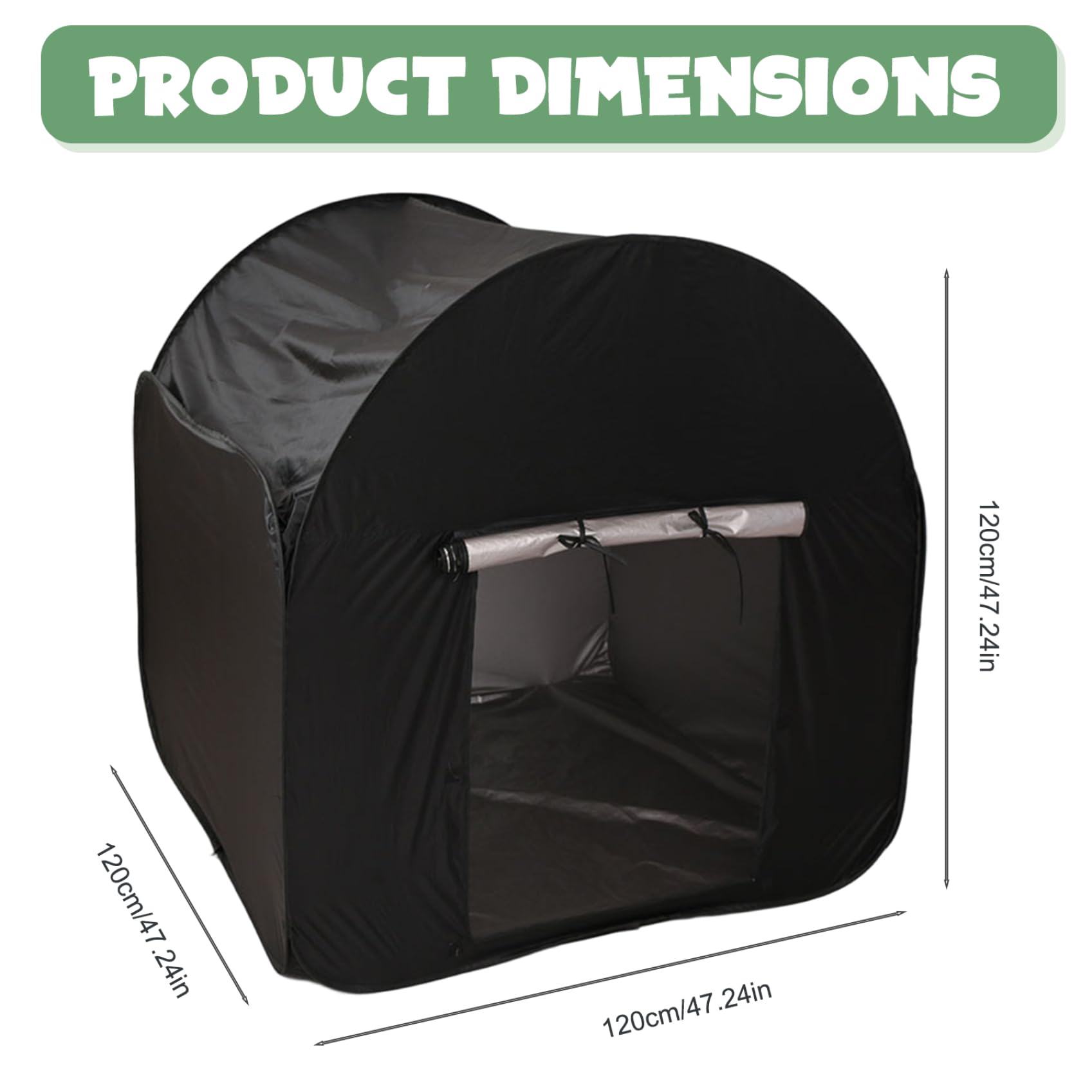 Kids Teepee Tent - Natural Cotton Canvas Indoor/Outdoor Play Tent for Toddlers & Children | Washable, Foldable Design | Perfect for Girls & Boys Bedrooms, Camping, Birthday Gifts(Off-White)