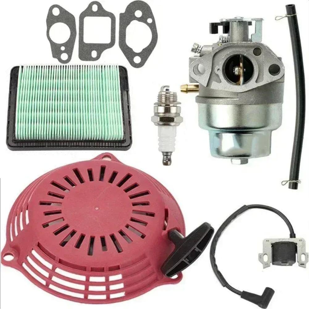 Kit De Carburador 16100-ZMO-804 116100-Z0L-853 Compatible Con Honda GCV135 GCV160 GC135 GC160 Incluye Arrancador Filtro De Aire Bujía