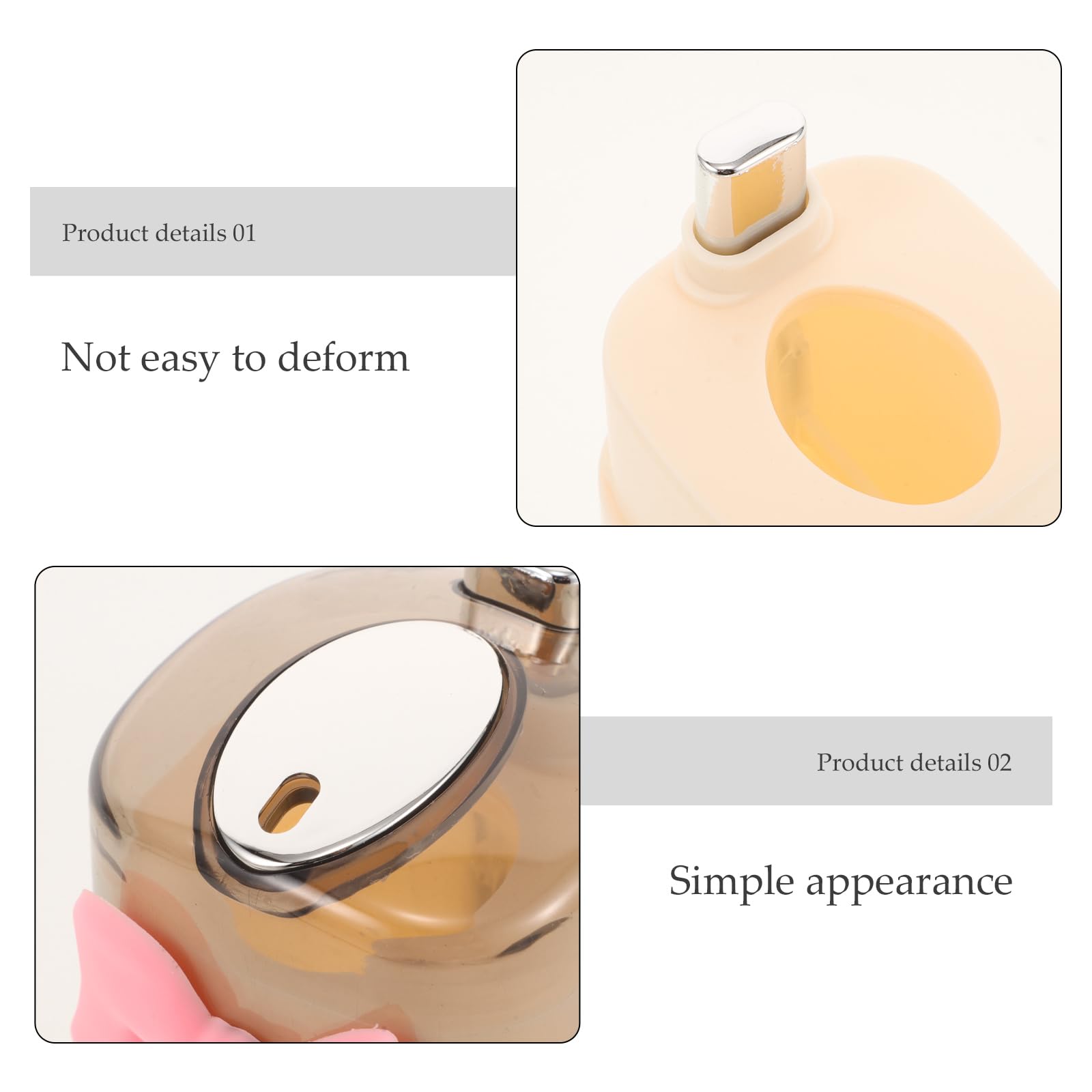 LOGOFUN 5PCS Toothpick Holder Dispensers Pop-Up Automatic Toothpick Dispensers Creative Toothpick Container with Toothpicks for Restaurant Supplies