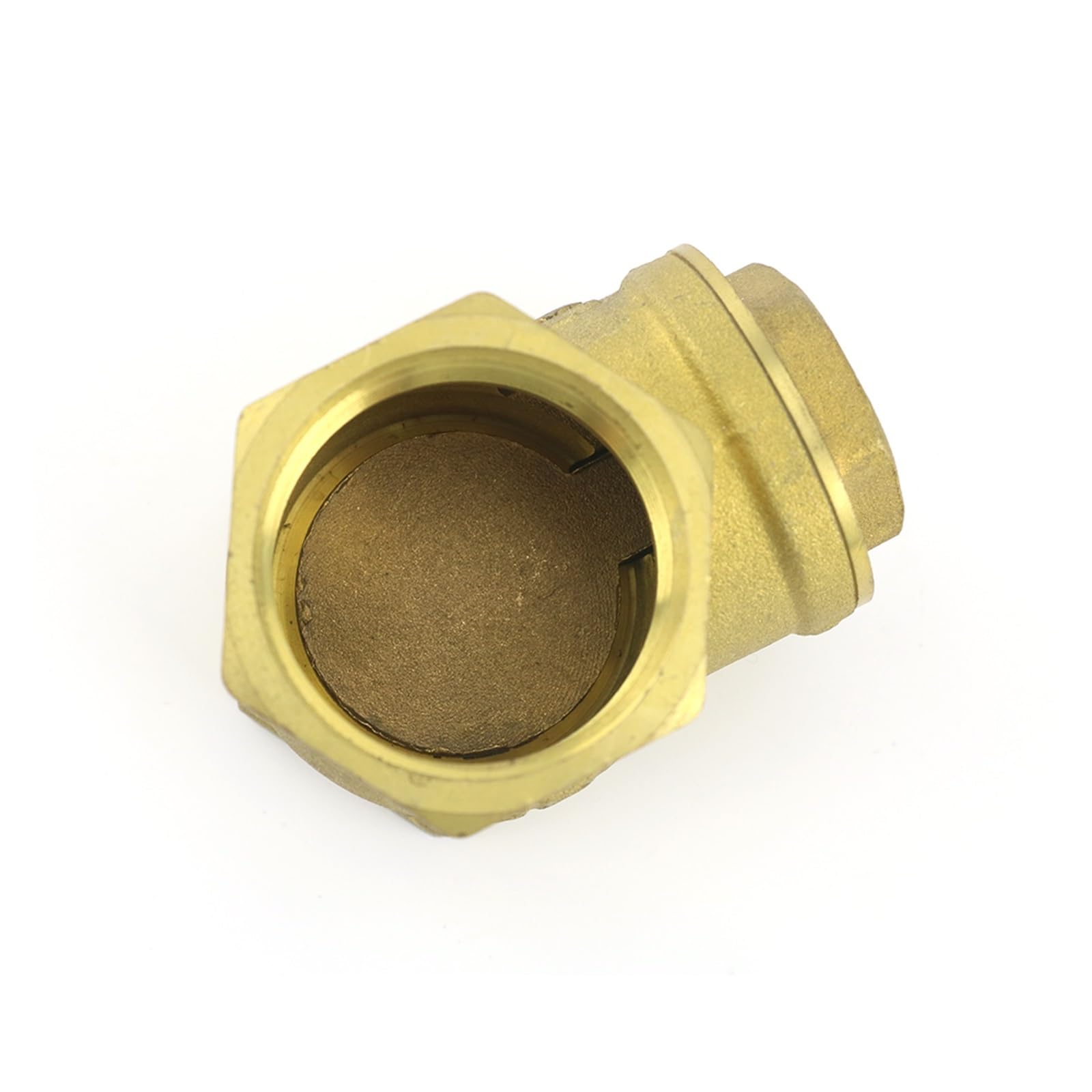 Zawór zwrotny mosiężny poziomy - 1/2", 3/4", 1" BSP Zawór zwrotny z gwintem wewnętrznym 1 szt.(1In)