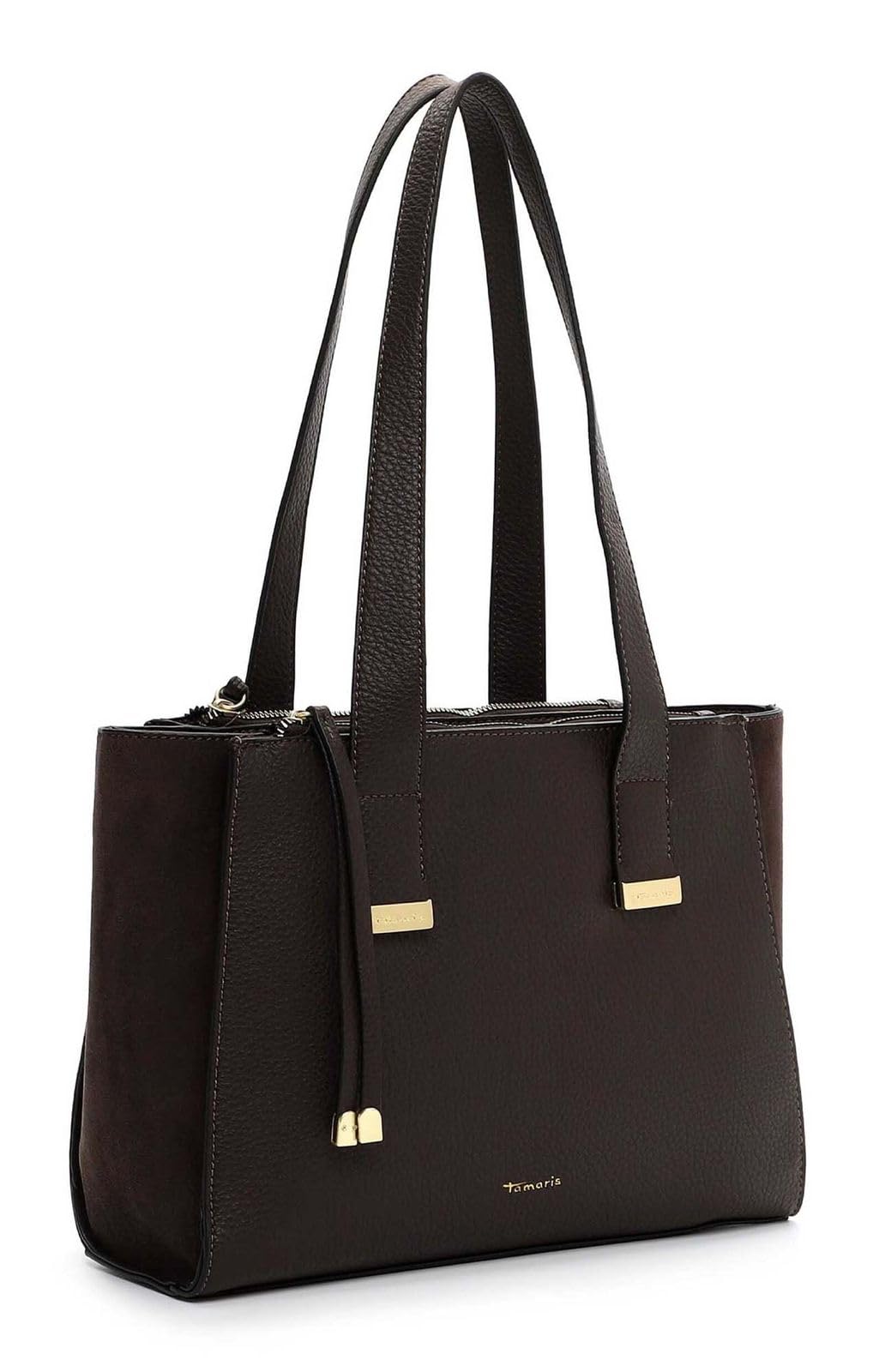 Tamaris bolso shopper bolso de hombro Galina SC Shopper Brown marrón oscuro