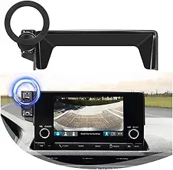 Suporte de telefone de carro para Honda Civic 11ª geração 2022 2023 2024 2025 2026 acessórios, clipe fixo de tela de 7/9 polegadas, compatível com MagSafe, rotação de 360°, para tela sensível