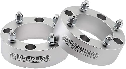 Miniatura 3 de Supreme Suspensions - Juego de 4 espaciadores de rueda para Can-Am Maverick X3 2017-2021  Patrón de pernos de 0.157 x 5.394 in, pernos M12x1.5 y