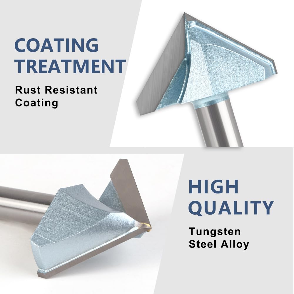 Pro V-Groove Router Bit - Sign Making & Beveling -3 Pro V-Groove Router Bit - Sign Making & Beveling -3