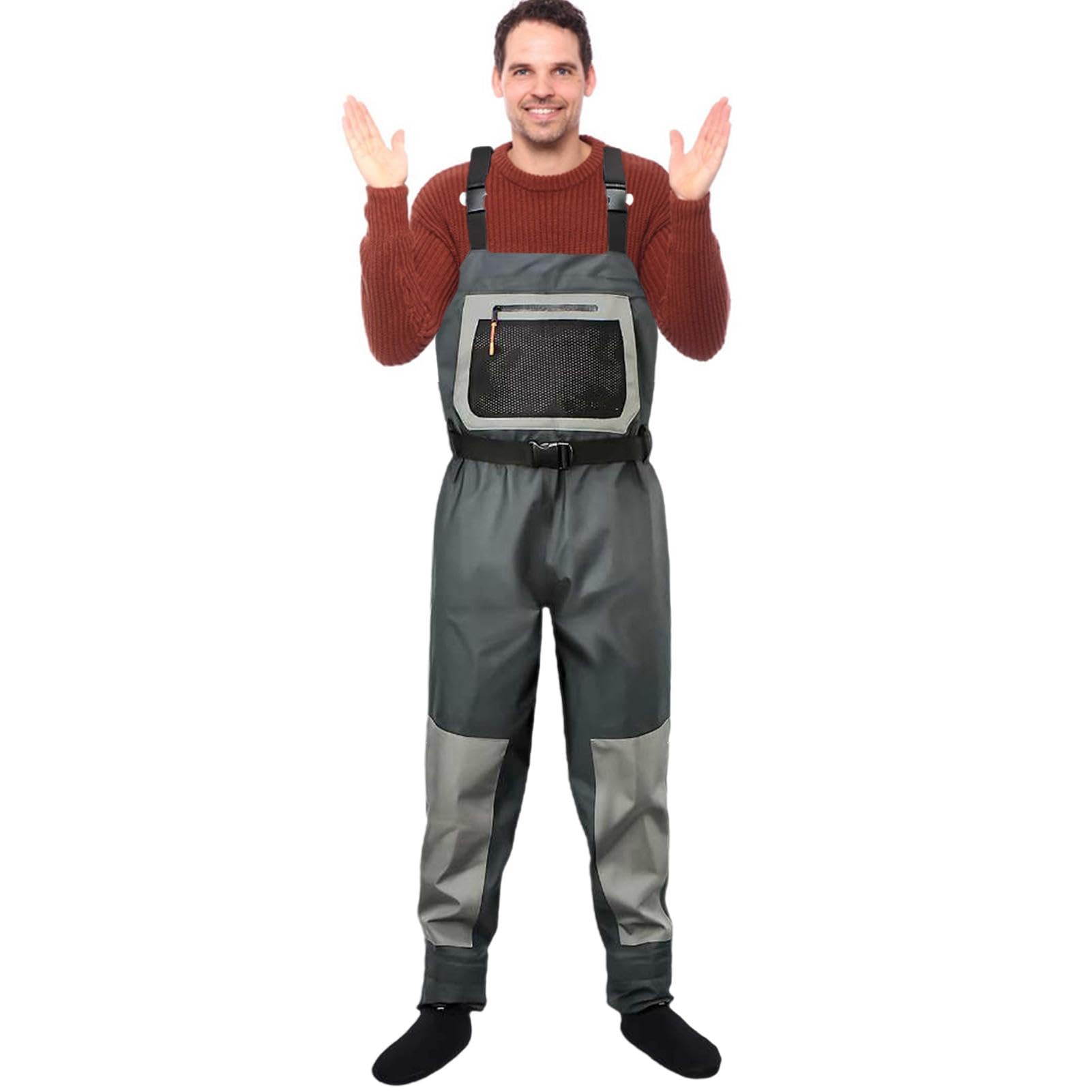 Waders da caccia impermeabili, pantaloni waders da pesca - Pantaloni impermeabili per barche,Pantaloni impermeabili per pesca, caccia, campeggio, nautica