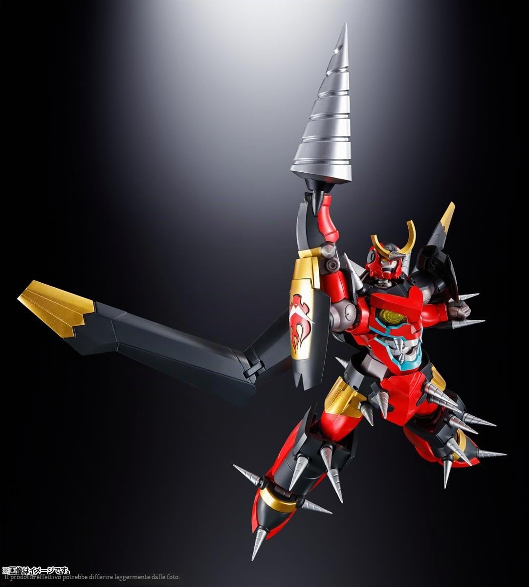 Bandai TAMASHII NATIONS - Tengen Toppa Gurren Lagann - GX-107 Gurren Lagann & Giga Drill Set, Spirits Soul of Chogokin Figure