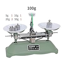 Vista 6 de HHNIULI Lab - Balanza mecánica – Mesa de doble bandeja de equilibrio para laboratorio