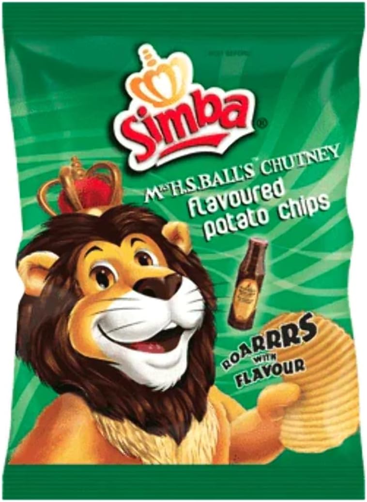 Simba Mrs Balls Chutney Flavoured Potato Chips 125g