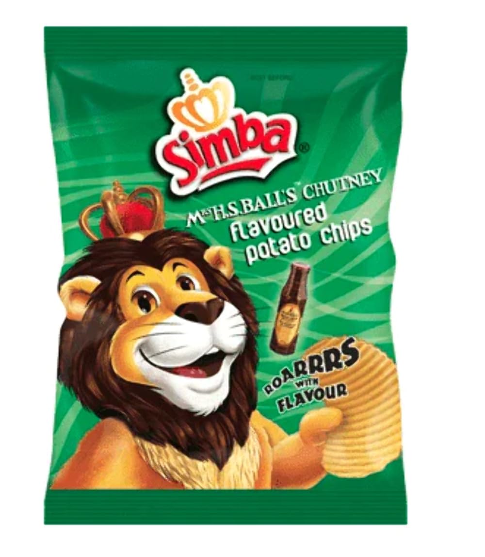 Simba Mrs Balls Chutney Flavoured Potato Chips 125g