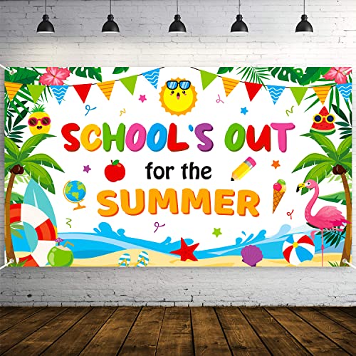 Bannière de Fin d'année Scolaire WT-BG pour Fête et Décoration de Classe