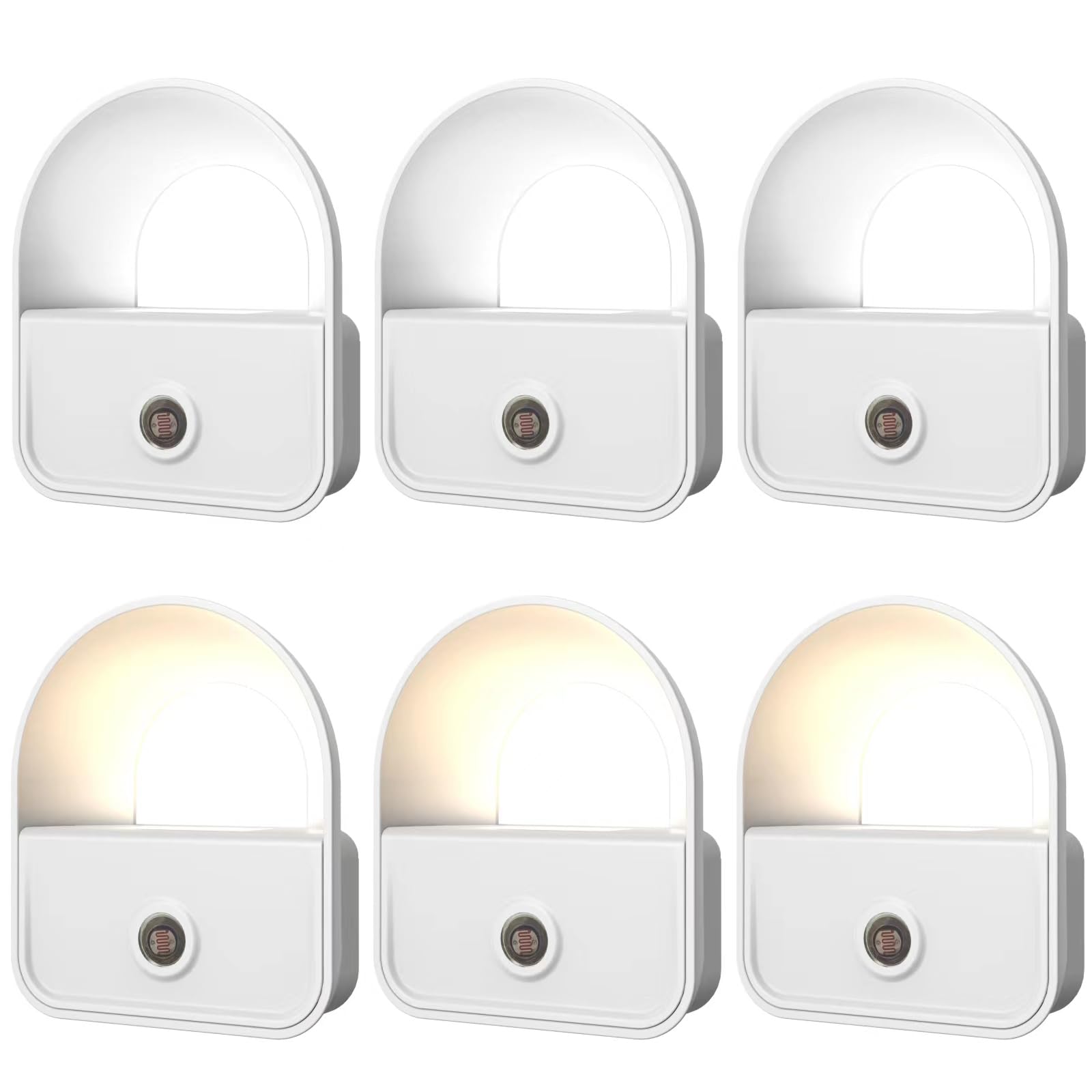 YRWXZYO Night Light Plug into Wall, Nightlights with Smart Dusk toDawn Sensor, LED Night Light Suitable for Bedroom, Bathroom, Hallway, Kitchen,