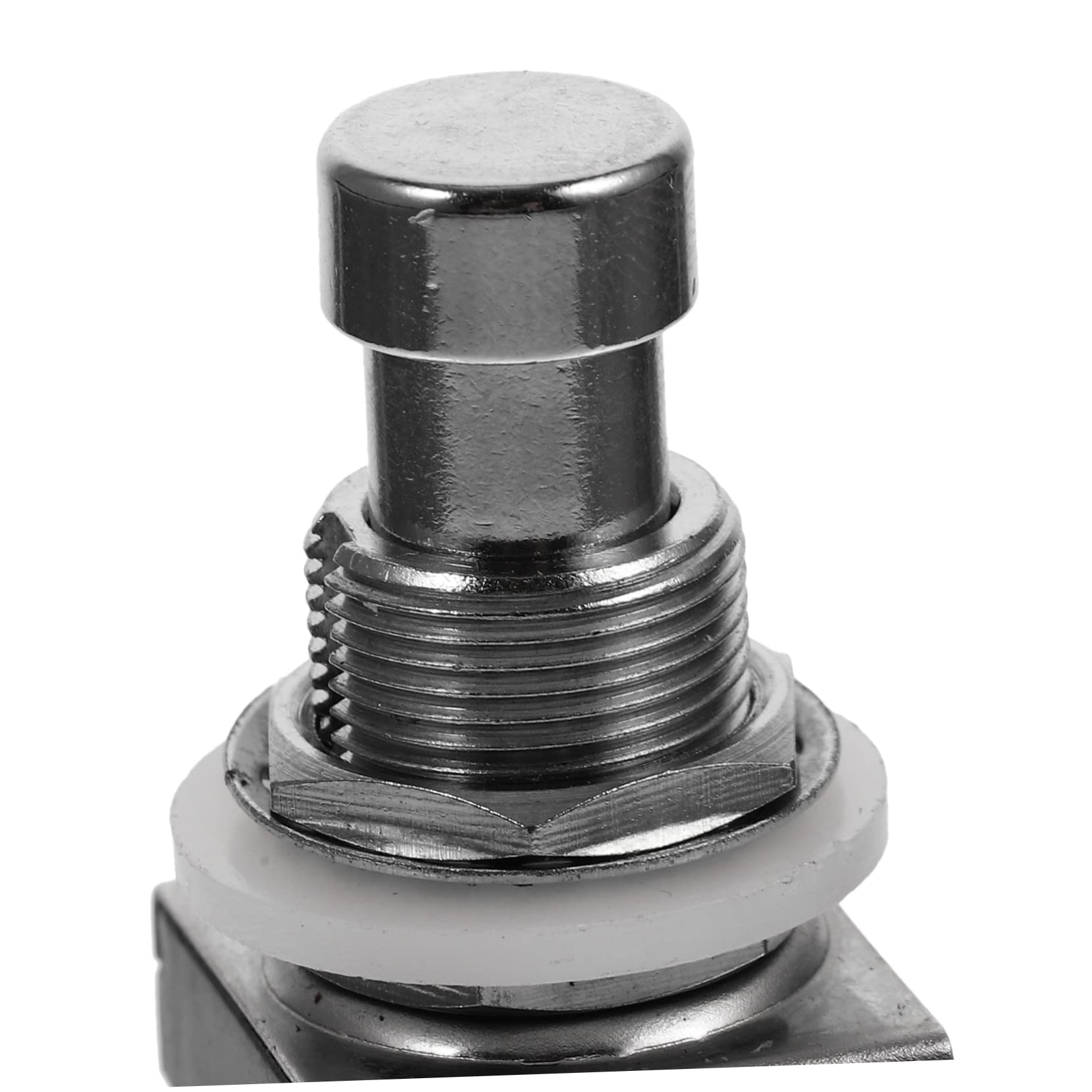 Abaodam 12 Botones de Efectos para Guitarra, Metal Negro, 3dpt, Repuesto para Pedal, 12 Piezas, para Amplificador y Guitarra Eléctrica | Negro, para Guitarra, Recambio de Pedal Interruptor de Pie, Fácil de Llevar