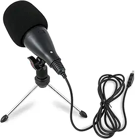 Microfone condensador de mesa USB Arcano NABUC