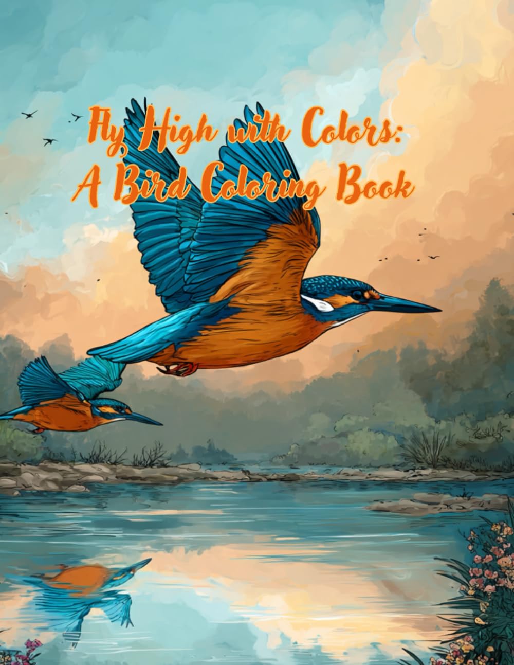Fly High with Colors: A Bird Coloring Book: Intricate Bird Illustrations for Teens & Adults, Designed for Relaxation and Creative Mindfulness