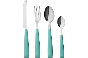 Teal Silverware Set: A Vibrant Addition to Your Table Setting