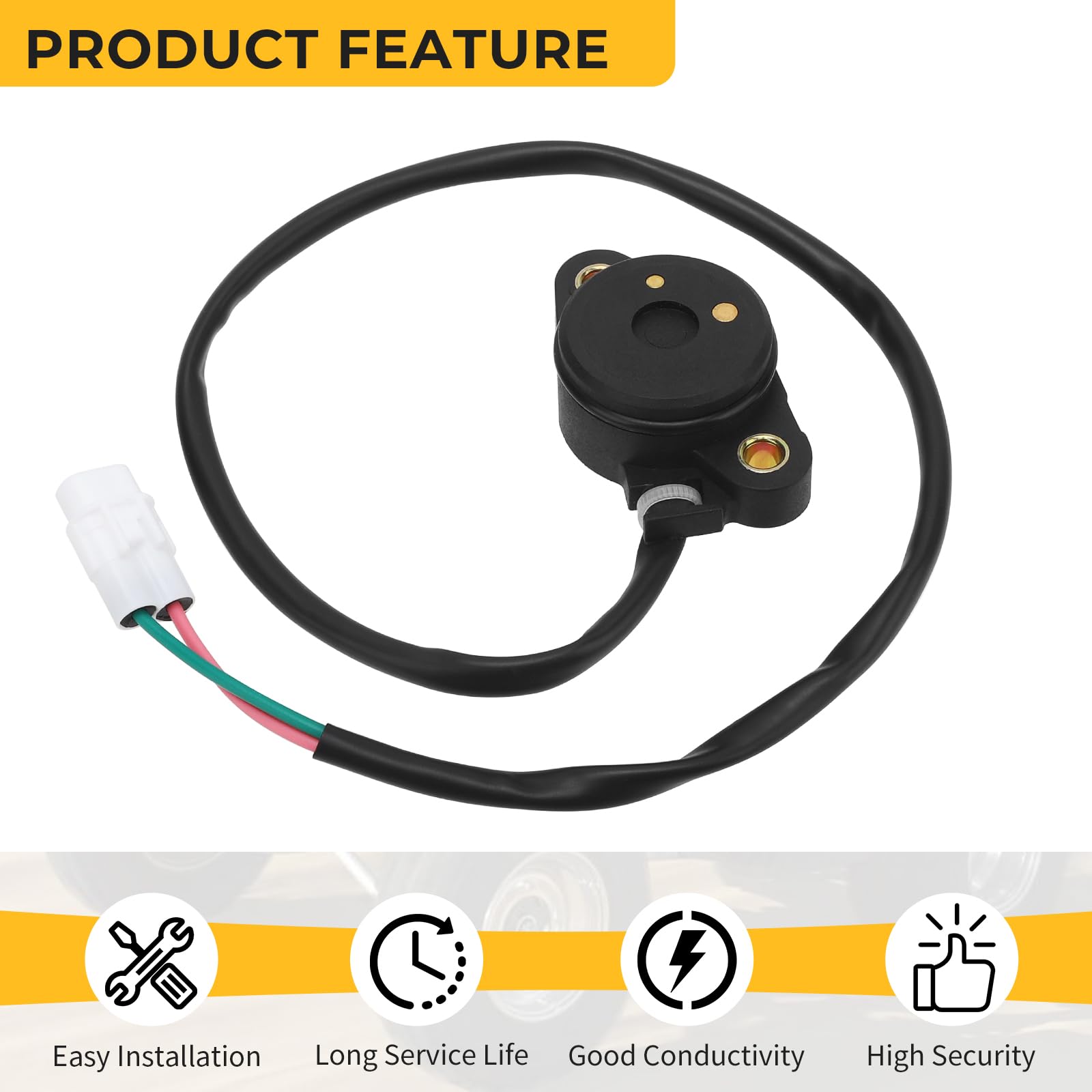 M MATI Neutral Switch Gear Sensor for Kawasaki ATV KFX450R 2008