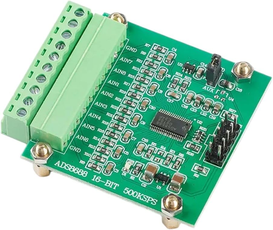 ADS8688 SAR/ADC Data Acquisition Module AD 16-bit 500kSPS Single/Bipolar Input 8-Channel Analog-to-Digital Conversion Module